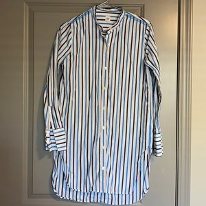 GAP Striped Button Down Tunic